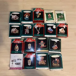 18 Miniatur Punzen Weihnachtsschmuck 1990’er 2014 Lot Konvolut Neu - Bild 1 von 8