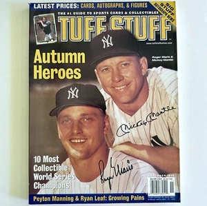 Nov 1998 TUFF STUFF Magazine & Price Guide/Mickey Mantle/Roger Maris/NY Yankees - Bild 1 von 2