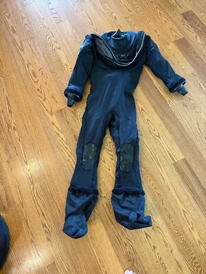 White's Fusion Sport Dive Drysuit w/ SiTech replaceable Latex Seals + Extras - Image 1 of 2