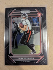 Panini Chronicles Prizm 2022 negro #11 Drake London - casi nuevo - Imagen 1 de 1