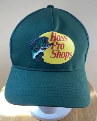 Gorra BASS PRO SHOPS Pesca al aire libre Béisbol Camionero Malla Gorra Ajustable SnapBack Foto 1 de 4