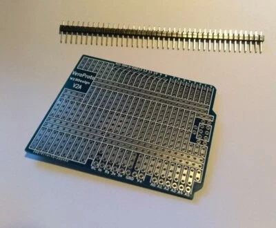 Arduino prototype shield. UNO and Leonardo proto shield with Header Pins - Image 1 of 2