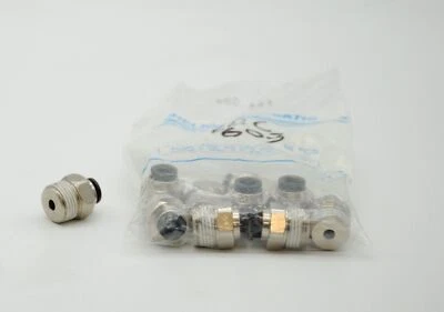 CHELIC SQC 603 Ø6*3/8" BSPT MALE PUSH TO CONNECT STRAIGHT Fitting (10/BAG) - Image 1 of 3