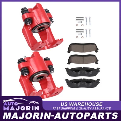 Pinzas de freno traseras para Lincoln Town Car 2003-2011 pastillas de cerámica Foto 1 de 4