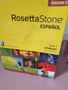 Rosetta Stone Spanish Level 1 Version 3-Case has damage - Used - Picture 1 of 3