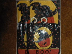 HALLOWEEN Towels and Potholders - boxed set of 2 each - Picture 1 of 3