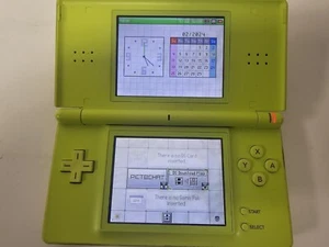 Nintendo DS Lite Lime Green PLEASE READ - Picture 1 of 8