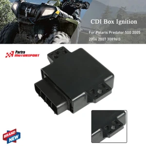 CDI Box Ignition Black For Polaris Predator 500 2005 2006 2007 3089613 ATV New - Picture 1 of 10
