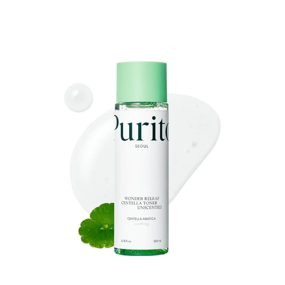 PURITO SEOUL - Wonder Releaf Centella Toner Unscented [200ml] NEW - Image 1 of 1