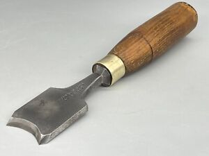 Vintage Thos Wales & Sons 1 3/4" Woodturning Chisel  9 1/2" Long Woodworking Too