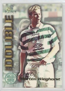 1998 Futera Platinum Celtic The Double Morten Wieghorst #DB10