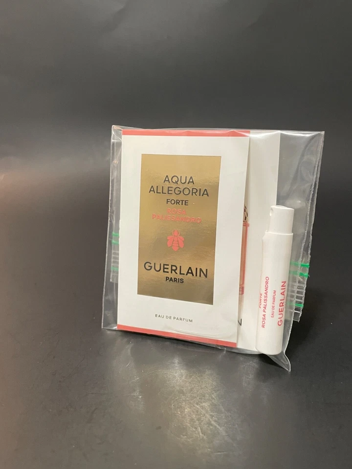 GUERLAIN “AQUA ALEGORIA FORTE”: ROSA PALISSANDRO MUJER: MUESTRA EAU DE PARFUM Foto 1 de 1