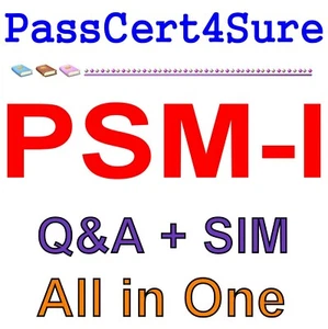 PSM-I Professional Scrum Master I Exam Q&A+SIM - Picture 1 of 1