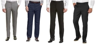 Pantalones de vestir Kenneth Cole New York para hombre mezcla de lana Foto 1 de 4