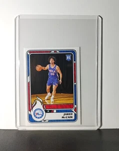 Jared McCain Rookie 2024-25 Panini NBA #263 Sticker Card Philadelphia 76ers - Picture 1 of 2