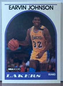 1989-90 NBA Hoops #270 Magic Johnson B2 - Picture 1 of 1