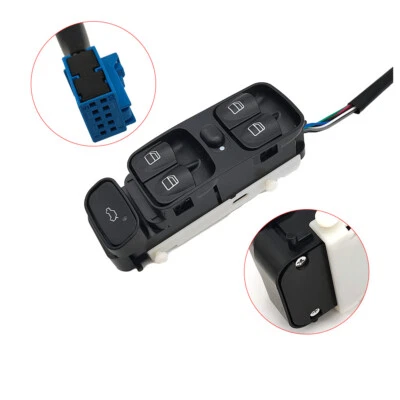 Interruptor ventana delantero izquierdo mercedes-benz c320 c280 c240 c230 c350 c55 amg, Foto 1 de 4