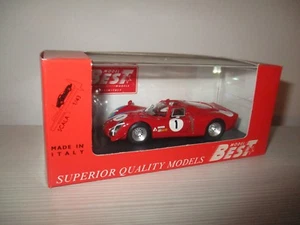 ALFA ROMEO 33.2 S MUGELLO 1968 BEST MODEL 9204 SCALA 1:43 - Foto 1 di 1