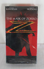 The Mask of Zorro VHS Tape 1998 Brand New SEALED Antonio Banderas Vintage