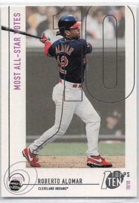 2002 Topps Ten #110 Roberto Alomar - Image 1 of 2