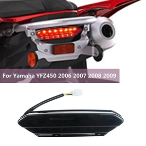 Luz de freno trasera LED humo para Yamaha YFZ450 2006 2007 2008 2009 - Imagen 1 de 11