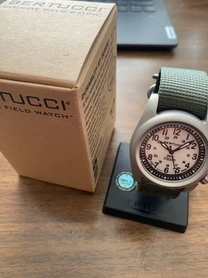 Bertucci A-2SEL Super Illuminated Ghost Gray Black Silver Watch - Brand New - Image 1 of 4