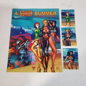 1996 Top Cow A Cyberforce Summer Trading Card Series: Michael Turner Promo Kit! - Bild 1 von 3