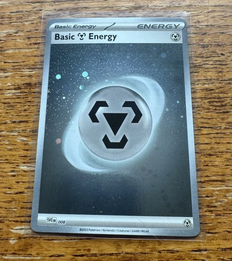Basic Metal Energy (Cosmos Holo) 008 Sv01: Scarlet & Violet Base Set Holo NM - Image 1 of 1