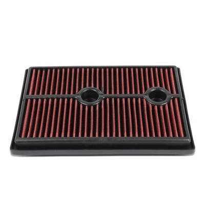 For 2013-2018 Jetta / Audi A3 1.4 Reusable Drop-In Intake Panel Air Filter Red - Image 1 of 4
