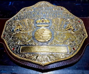 WCW Crumrine BIG GOLD World Heavyweight Wrestling Championship Replica Gürtel 6MM - Bild 1 von 3