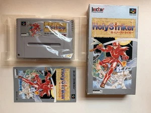 Holy Striker Nintendo Super Famicom SFC Japan Import Boxed Complete - Picture 1 of 5