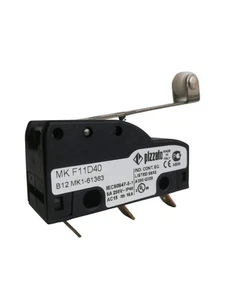 Pizzato mk f11d40 microinterruttore a leva con rotella 5a 250vac ip40 - Imagen 1 de 2