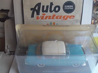 Auto Vintage N°63 Europe Collection Opel Olympia Rekord P1-1957 1/24 - Immagine 1 di 4