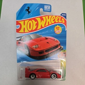 HOT WHEELS FERRARI F40 COMPETIZIONE HW EXOTICS 2025 (4/5) 198/250 - Picture 1 of 5