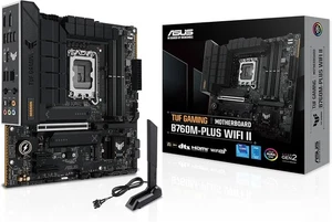 TUF Gaming B760M-PLUS WiFi II Intel B760 LGA 1700 mATX Motherboard PCIe 5.0 4.0 - Picture 1 of 14