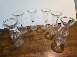 6 Count-Vintage Carafe 1/4 Litro/Liter V.N.C with Slug- LOT OF 6-Made in Italy - Picture 1 of 6