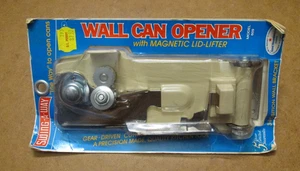 Swing-A-Way Wall Can Opener with Magnetic Lid Lifter Beige Vintage - Picture 1 of 7