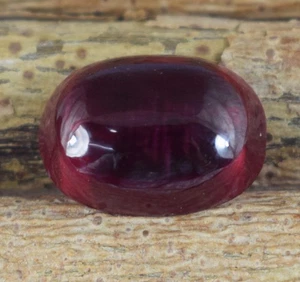 Natural 18.25 Ct Red Ruby Oval Cabochon Gemstone Certified E17677 New Year Deal - Picture 1 of 8