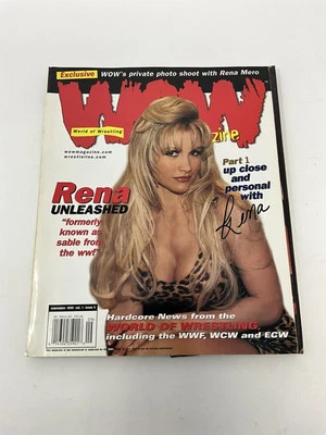 WOW Magazine September 1999 Sable aka Rena Rare Interview with Poster! - Image 1 of 4