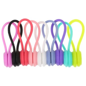 9 Pcs Magnet Wickler Fräulein Kabelorganisator Magnetischer Kabel-Organizer - Photo 1/12