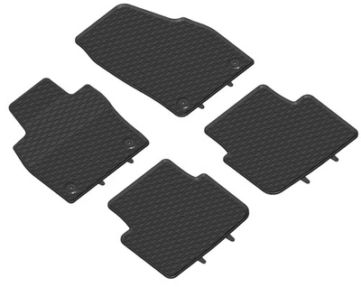 GEYER & HOSAJA Gummifußmatten Set für Skoda Kamiq Scala ab 2019- Gummimatten Fußmatten