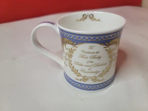 Tazza Mug Commemorativa Dunoon Bone China Nascita del Principe Giorgio 2013 da Collezione - Foto 1 di 5