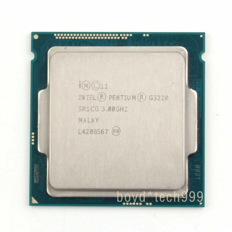 INTEL CELERON G3220 PROCESSOR 3.0GHZ/5 GT/s（SR1CG）LGA 1150 Socket H3 CPU - Image 1 of 1