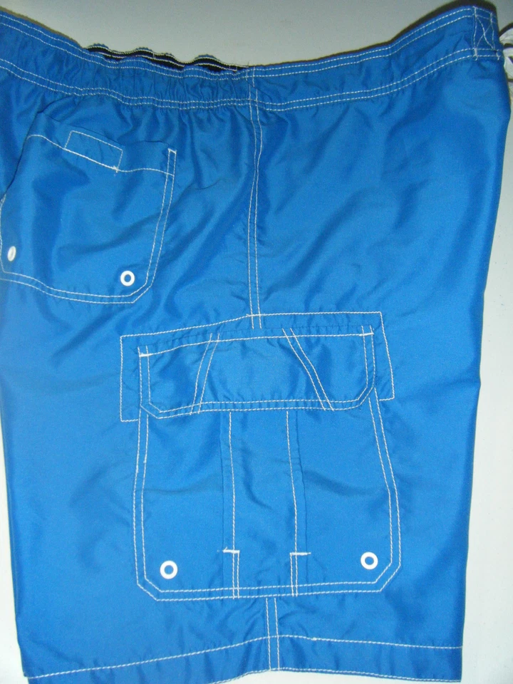 PARA HOMBRES MERANO AZUL REAL CON HILO BLANCO XL ESPALDA Y BOLSILLO CARGO FORRADO ENTREPIERNA 9 Foto 1 de 1