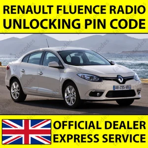 ✅RENAULT FLUENCE CAR RADIO NAVIGATION UNLOCKING PIN CODE FOR ALL MODELS✅ - Picture 1 of 6