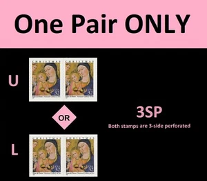 US 3176 Christmas Madonna & Child 32c 3SP horz pair MNH 1997 - Picture 1 of 1