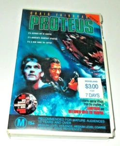 Proteus VHS PAL Craig Fairbras 1995 - Picture 1 of 3