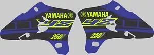 Vibrant Highlighter YAMAHA GRAPHICS YZ 250F YZ250F 2003 2004 2005 Shrouds Tanks - Picture 1 of 1