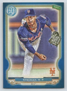 2020 Topps Gypsy Queen Indigo #245 Marcus Stroman /250 (ref 223094) - Picture 1 of 2
