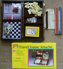 Pavillion Travel Game Attache Chess Checkers Backgammon Cribbage Dominoes Cards